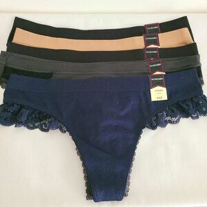 Ambrielle Thongs, size M - set of 5 - NWT